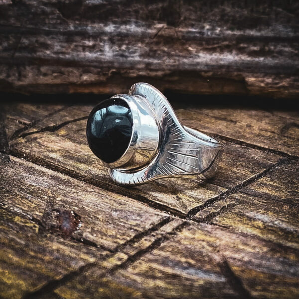 Bague ETOILE NOIRE - Taille 54