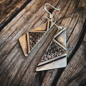 Boucles d 'oreilles en Argent massif