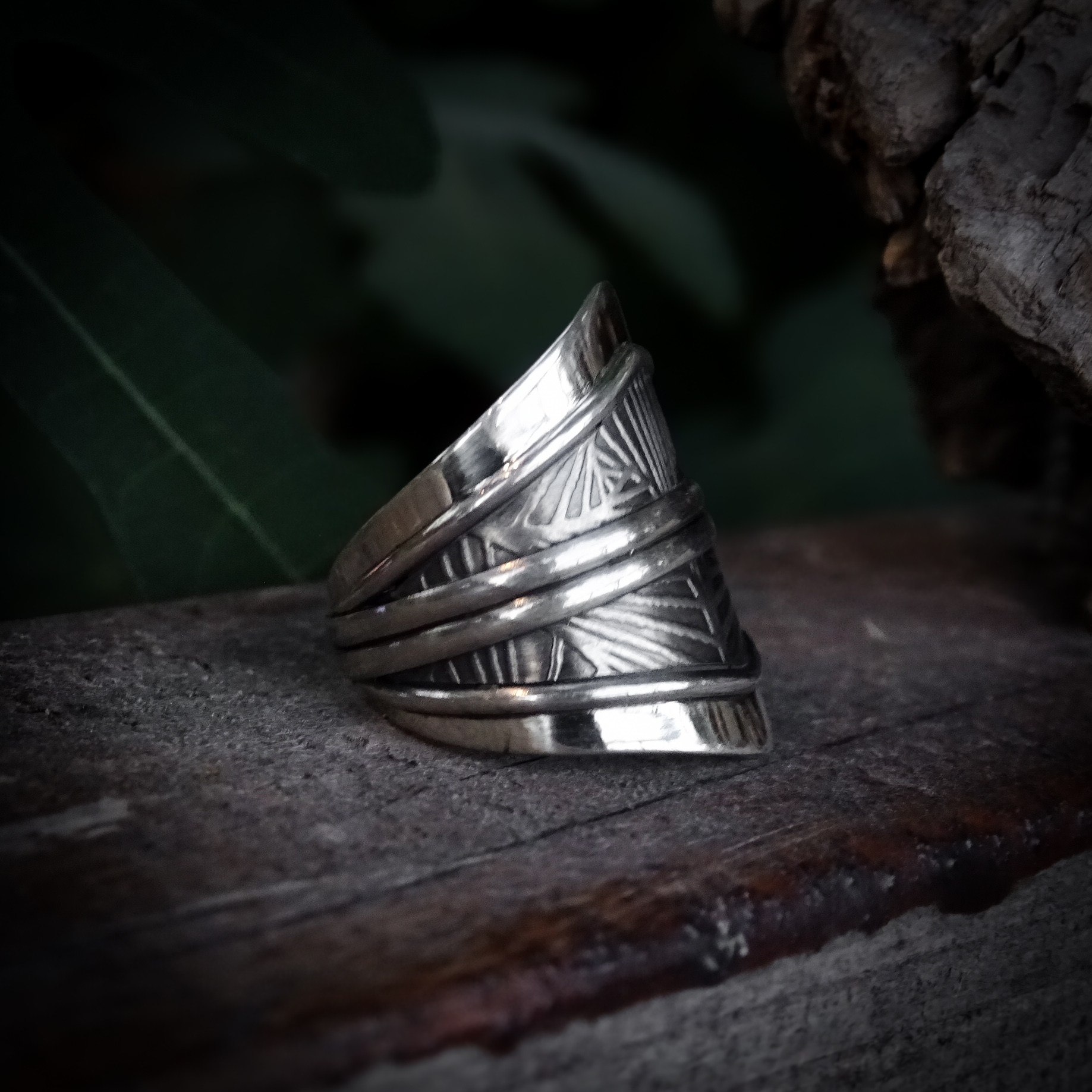 Bague GEILO- Taille 60/61 Ajustable